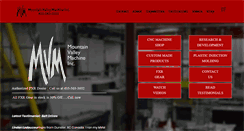 Desktop Screenshot of mountainvalleymachine.com